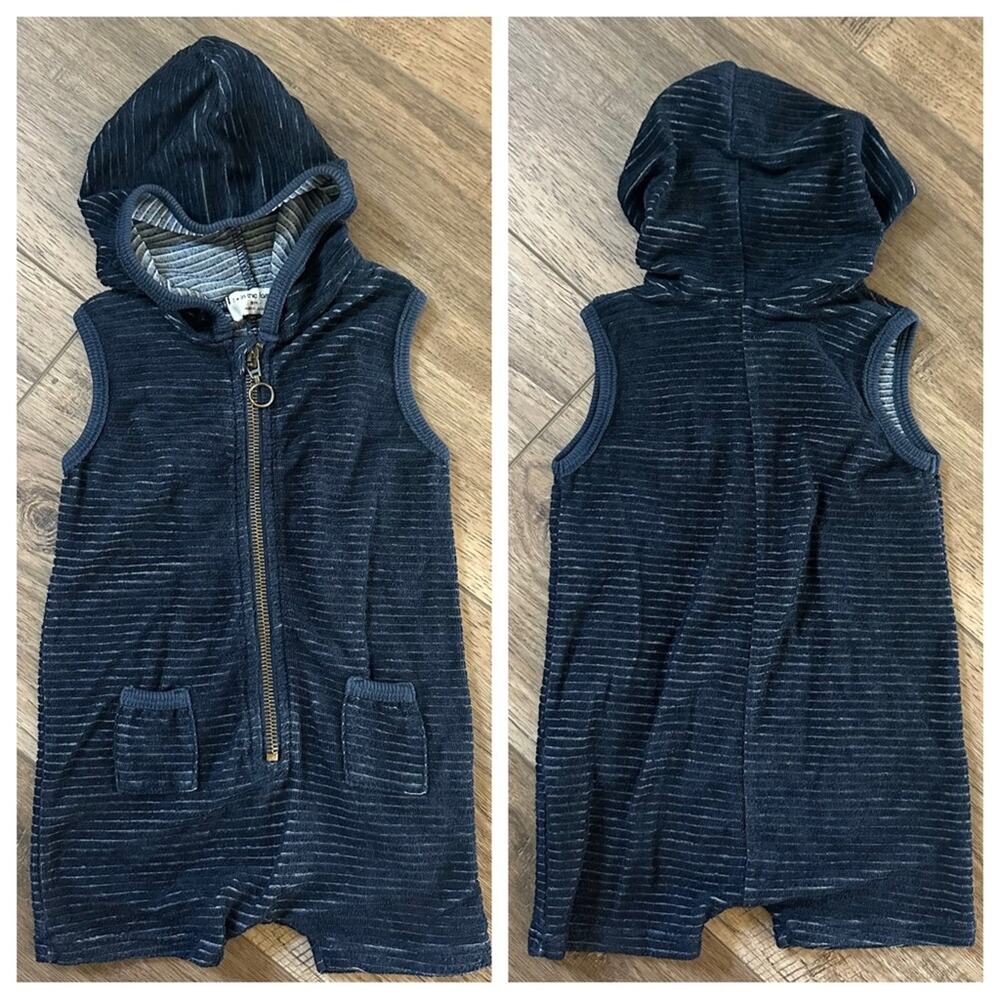 1+ in the Family, Nuoro Hooded Romper, Zip Up, Infant,‎ Size 9m